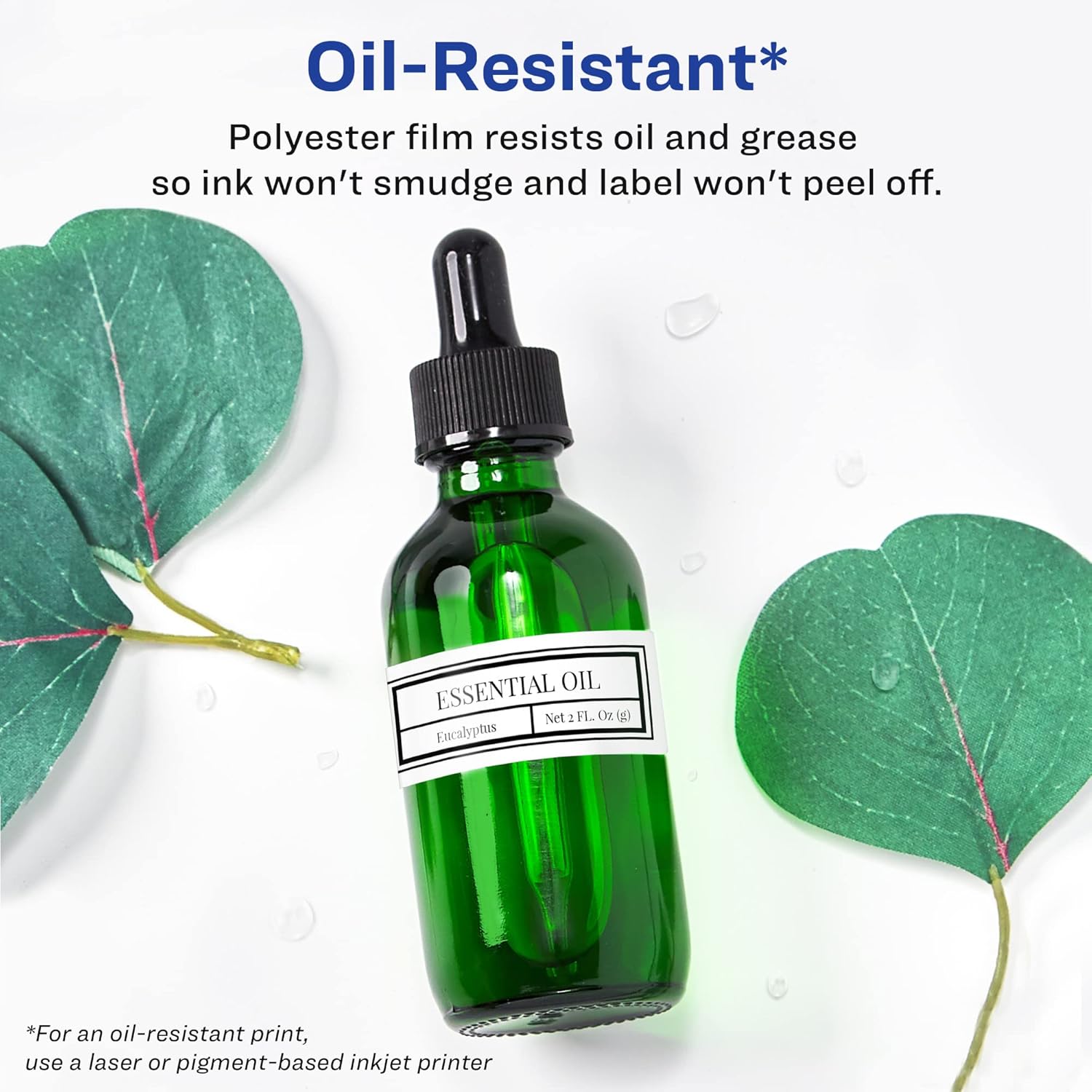 Avery Durable Waterproof Rectangle Labels, Sure Feed Technology, 2/3" x 1-3/4"