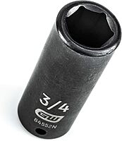 GEARWRENCH 1/2" Drive Deep Impact SAE Socket 3/4", 6 Point- 84552N