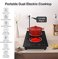 VBGK Placa de cocina eléctrica, estufa  de 12 pulgadas VBGK Placa de cocina eléctrica, estufa  de 12 pulgadas