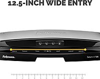 Fellowes Saturn 3i 125 Thermal Laminator Machine for Home or Office with Pouch Starter Kit, 12.5 inch, Fast Warm-Up
