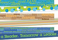 BARKER CREEK Double-Sided Trim Set of 3 Classroom Border Strips