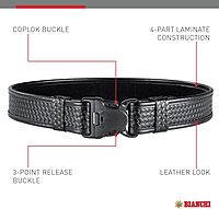 BIANCHI Model 7980 Duty Belt with CopLok Tri-Release Buckle