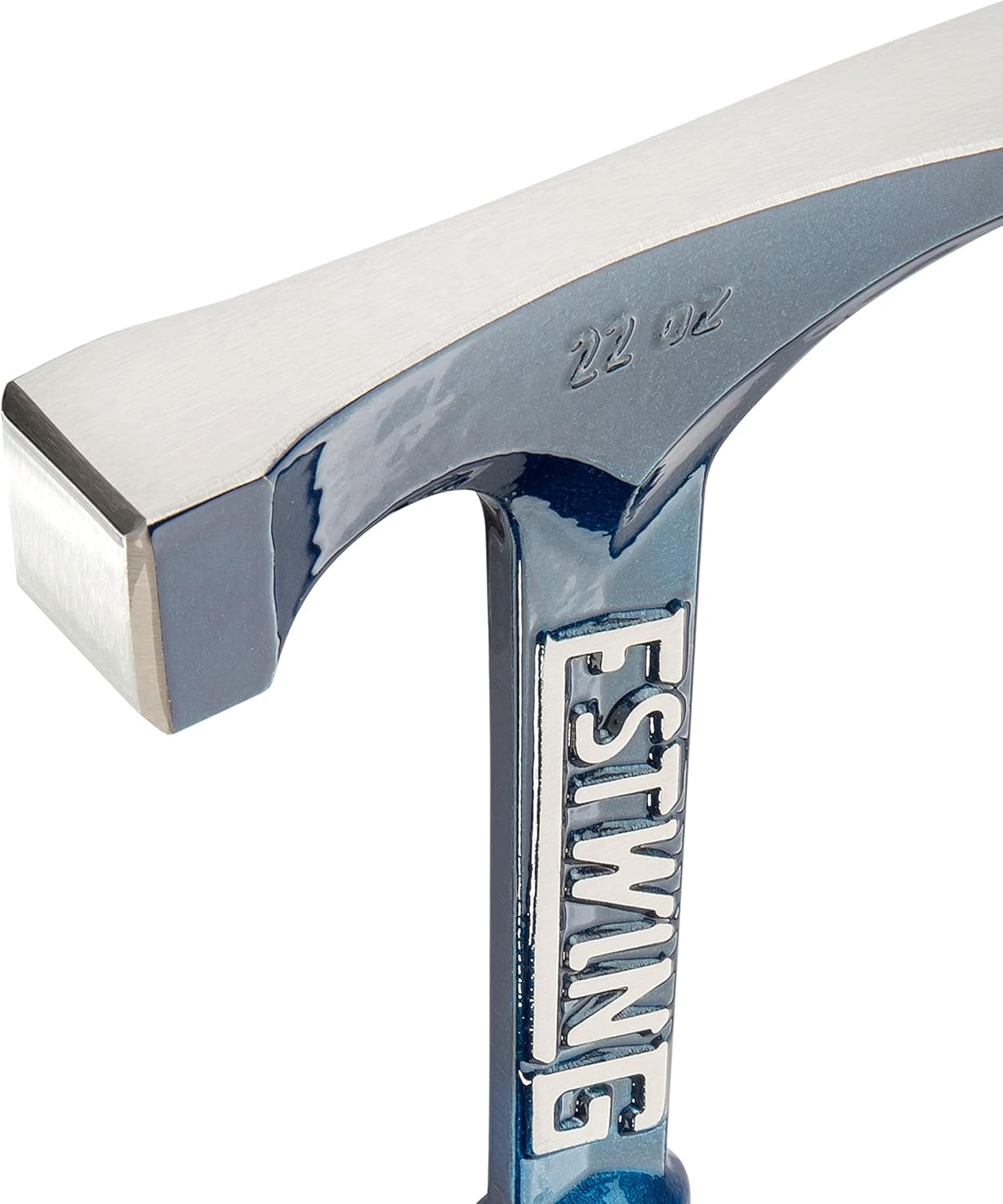 ESTWING Bricklayer's/Mason's Hammer - 22 oz Masonry Tool with Forged Steel Construction & Shock Reduction Grip