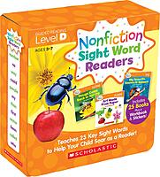 Scholastic Teacher Resources Nonfiction Sight Word Readers Parent Pack, Level D, Pre-K To 1st Grade