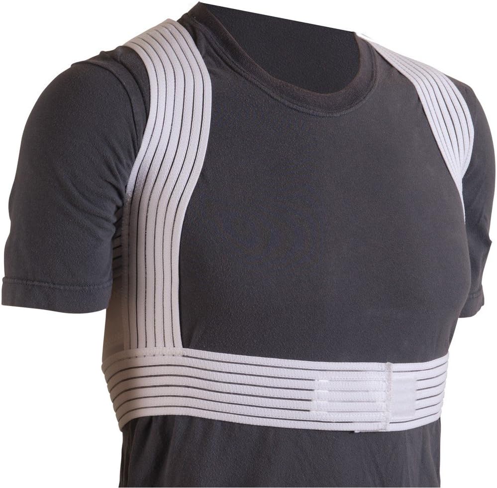 DMI Posture Corrector Adjustable Criss-Cross Foam Bands