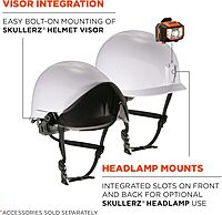 ERGODYNE Skullerz 8974 Class E Type 1 Safety Helmet