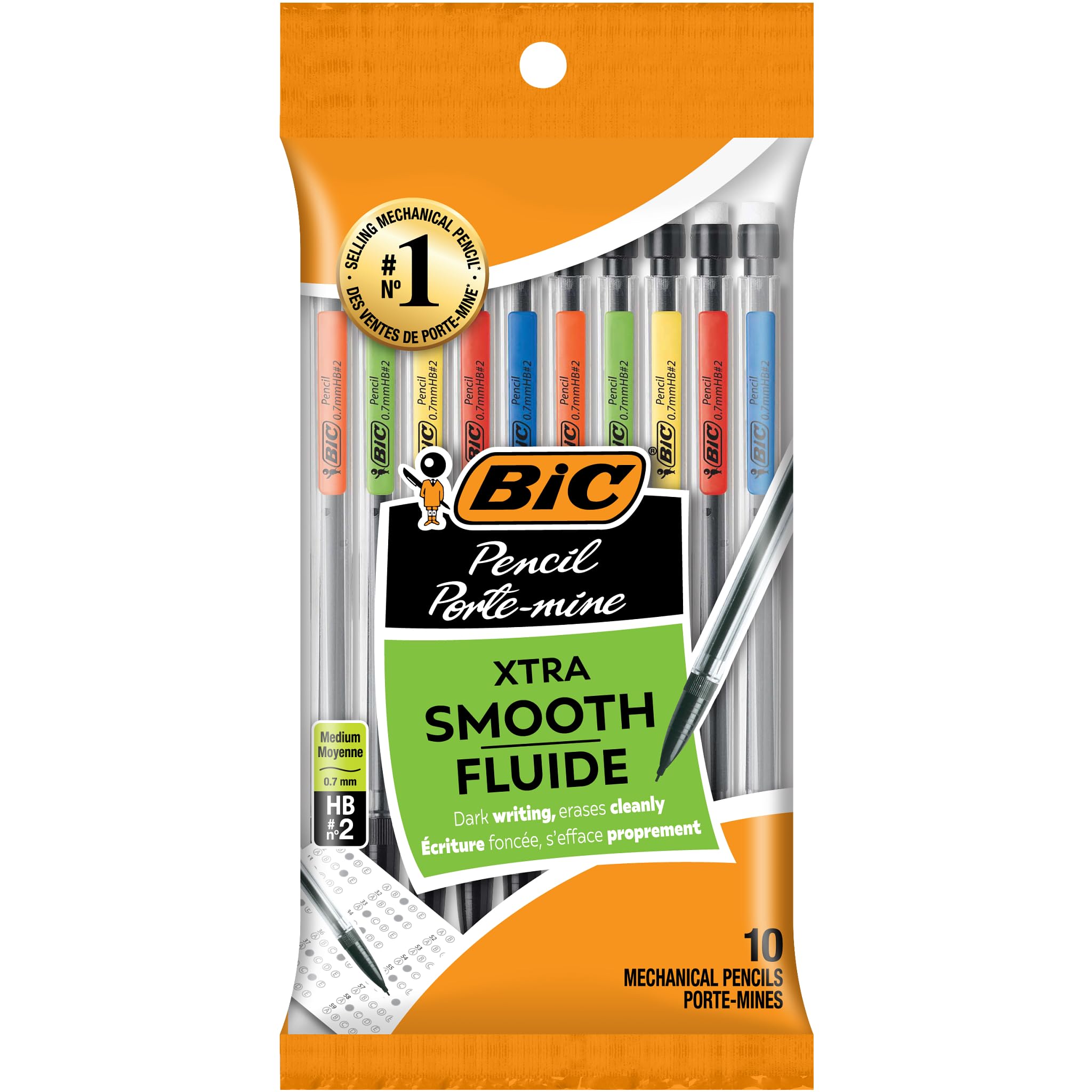 BIC Xtra Mechanical Pencils with Erasers