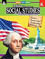 180 Days: Social Studies, Early Elementary Social Studies for Kindergarten Practice Workbook for Classroom and Home
