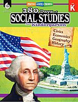 180 Days: Social Studies, Early Elementary Social Studies for Kindergarten Practice Workbook for Classroom and Home