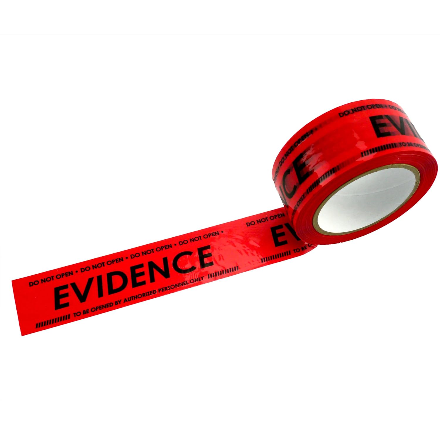 Crime Scene Evidence Box Sealing Tape, Red 1