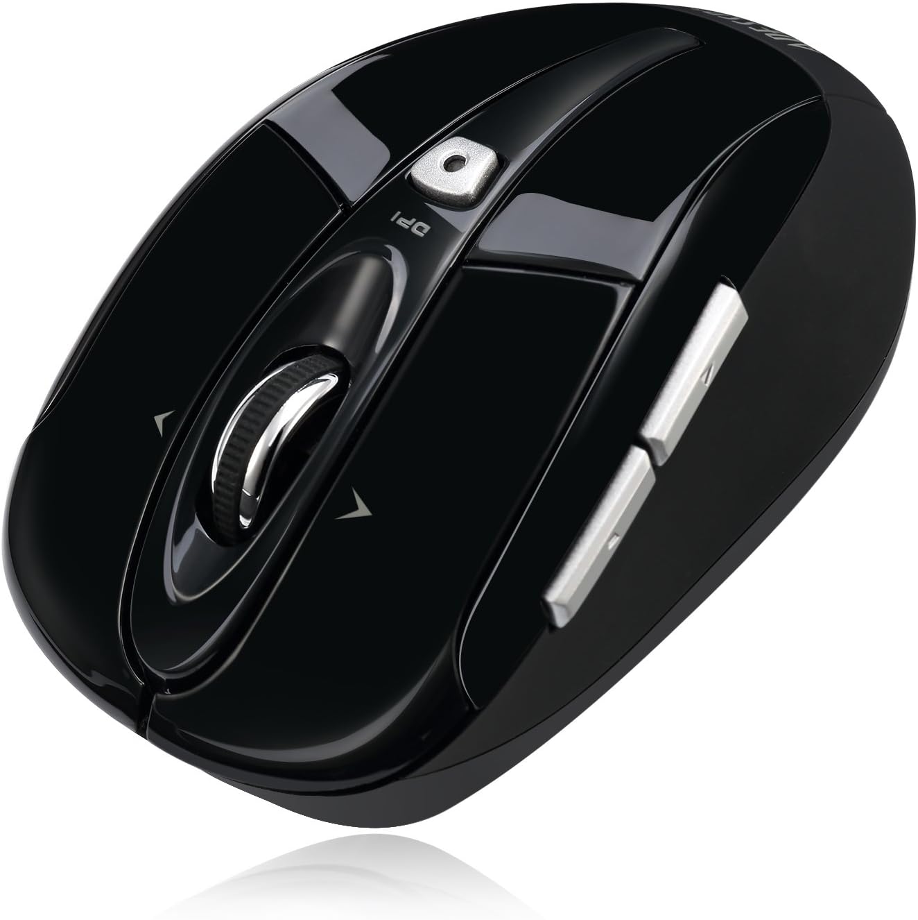 ADESSO iMouse S60 Wireless Optical Mouse with 2.4 GHz RF, Programmable Driver, Tilt-Wheel Scrolling