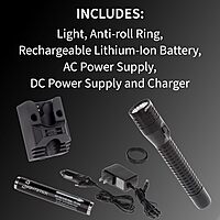 Nightstick NSR-9614XL Metal Rechargeable Duty/Personal-Size Flashlight,Black