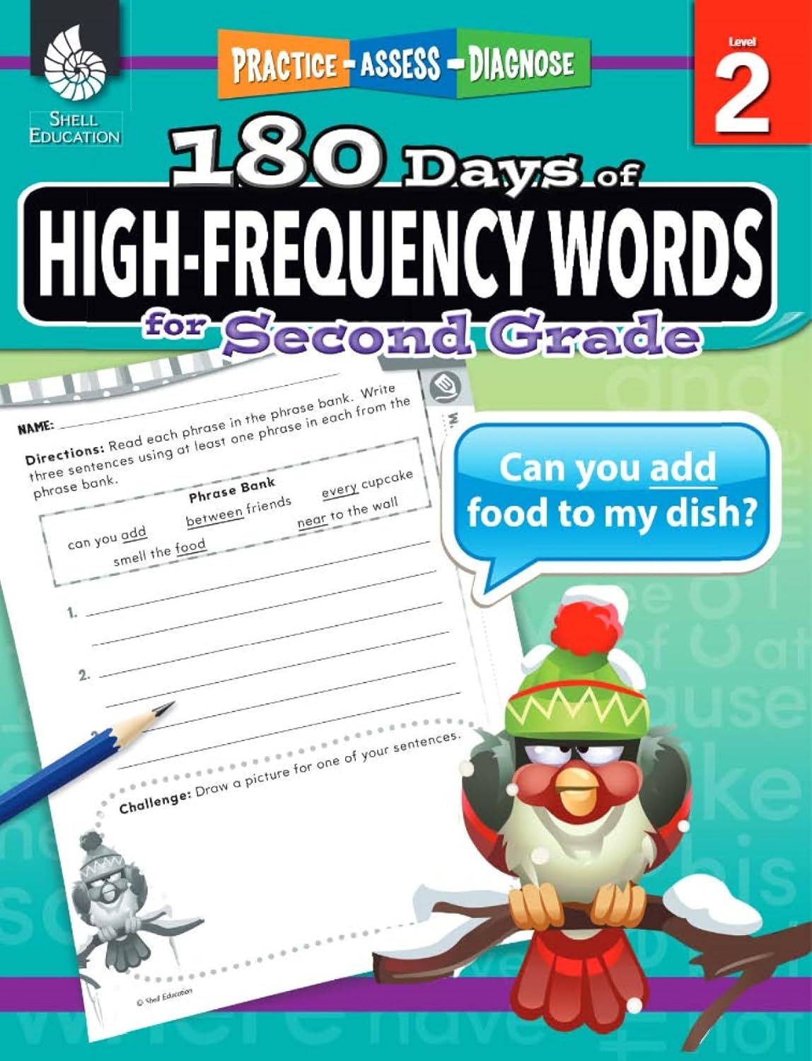 180 Days of High-Frequency Words for Second Grade - Learn to Read Second Grade Workbook