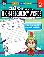 180 Days of High-Frequency Words for Second Grade - Learn to Read Second Grade Workbook