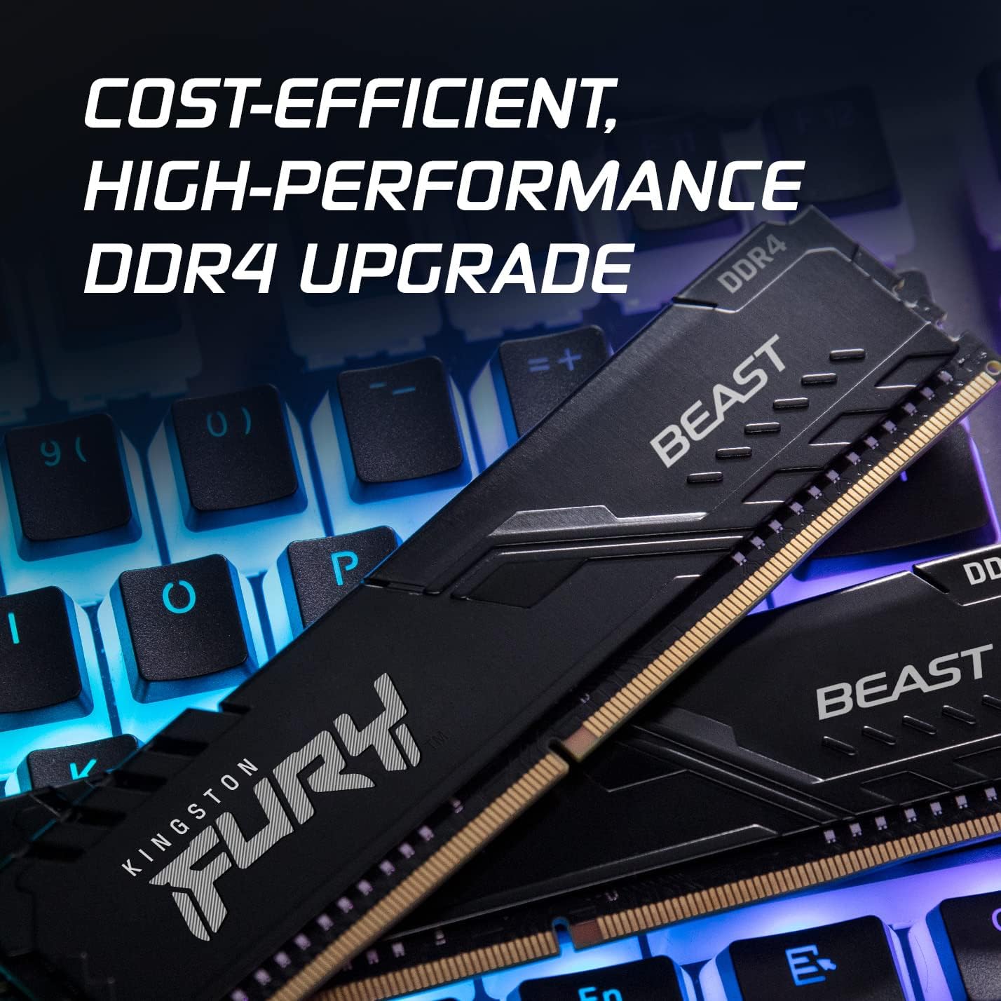 KINGSTON FURY Beast 32GB DDR4 Desktop Memory