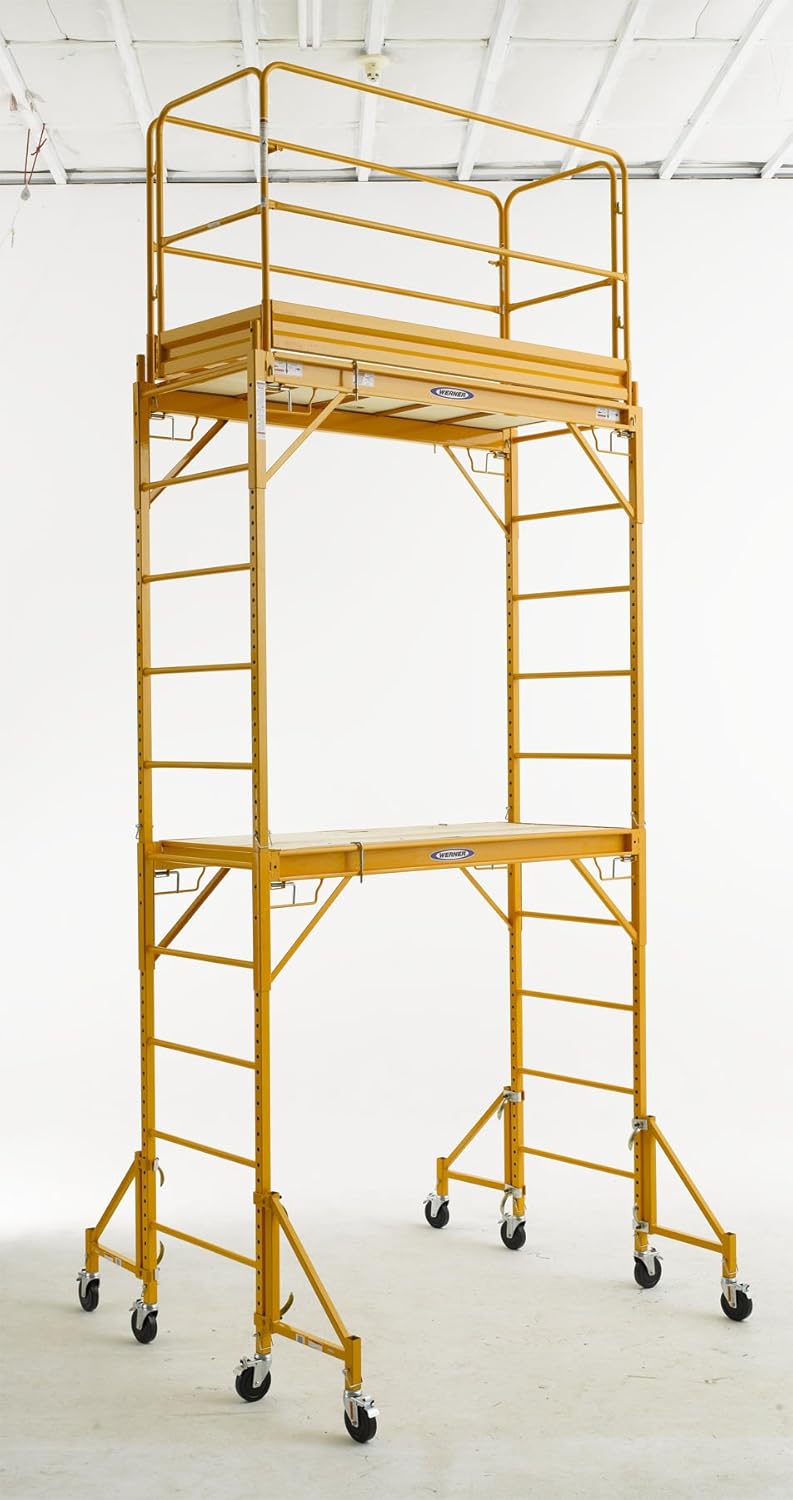 Werner SRS-72 6-Foot Steel Rolling Scaffold