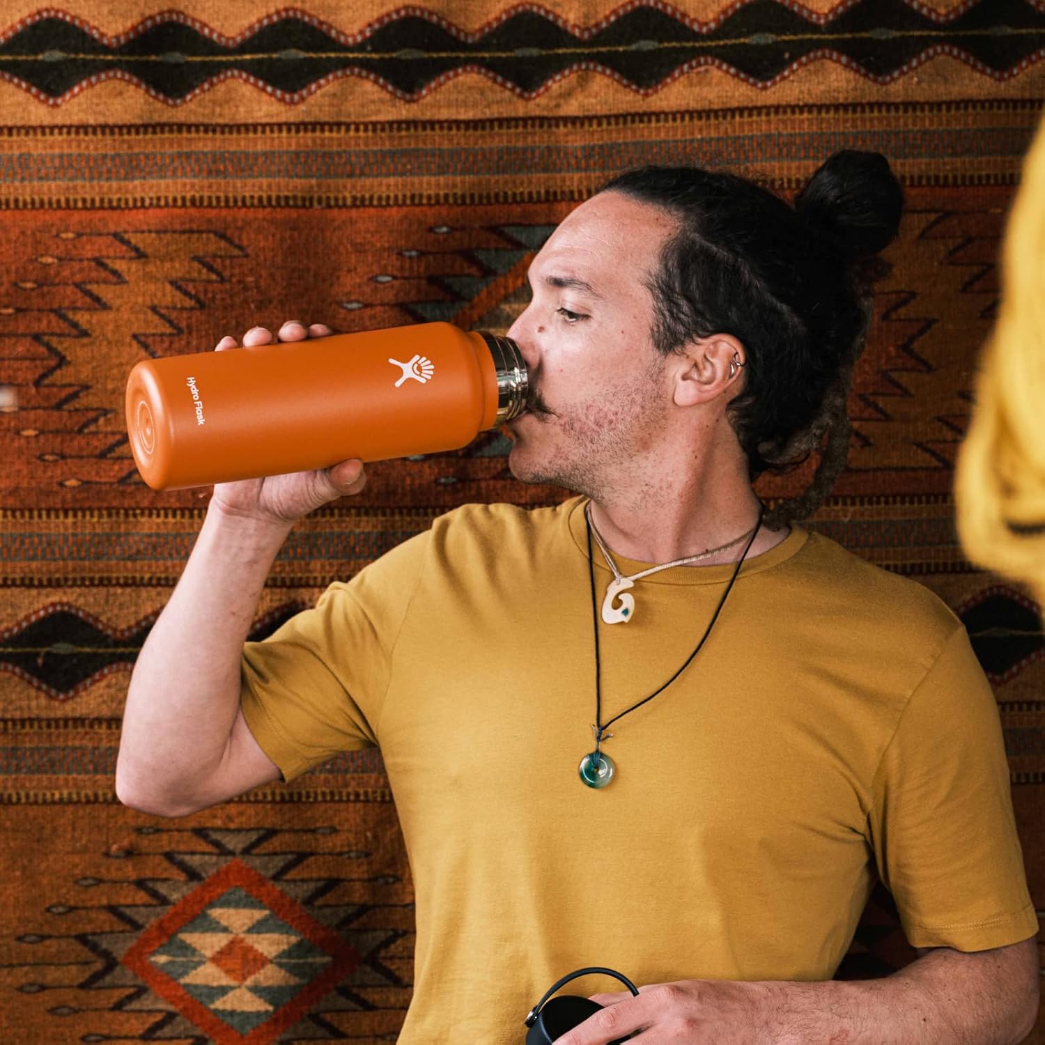 Hydro Flask Wide Mouth Insulated Water Bottle with Flex Cap