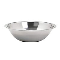 Update International Stainless-Steel Mixing Bowl, 5 Qt, Silver