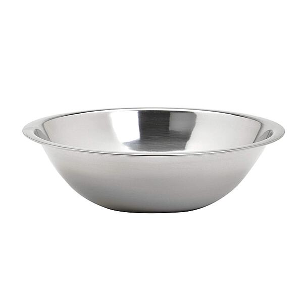 Update International Stainless-Steel Mixing Bowl, 5 Qt, Silver