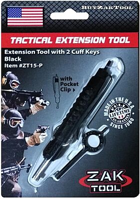 Zak Tool ZAK-15P Carbon Fiber Extension Tool with Key