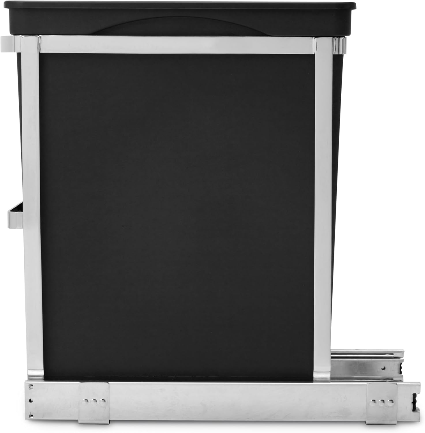 simplehuman Under-Cabinet and In-Cabinet Pull-Out Trash & Recycling Bin, Heavy-Duty Steel Frame