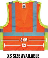 Ergodyne GloWear 8205HL Type R Class 2 Super Econo Mesh Safety Vest