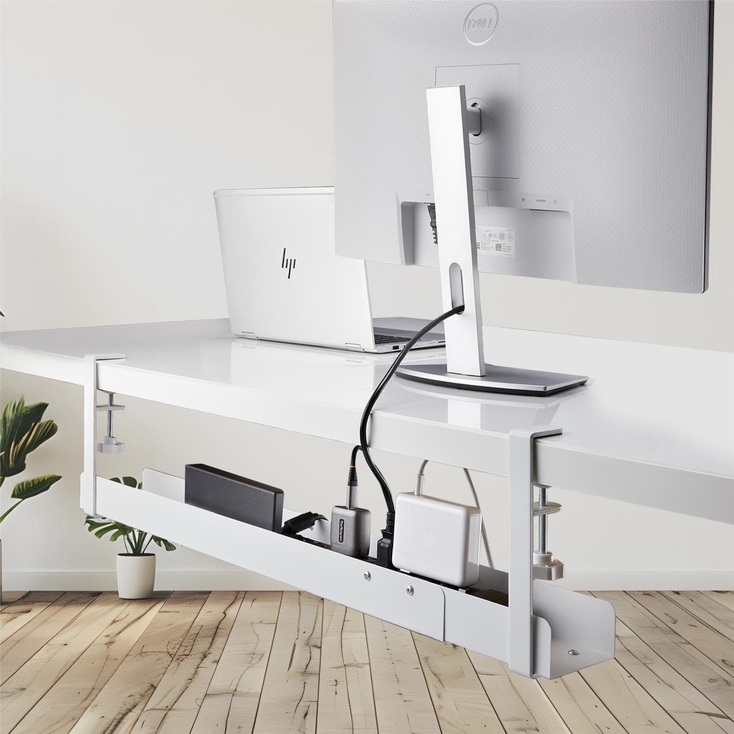 StarTech.com Under-Desk Cable Management Tray