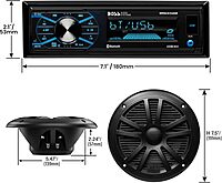 BOSS Audio Systems Marine Stereo & 6.5 Inch Speaker Kit