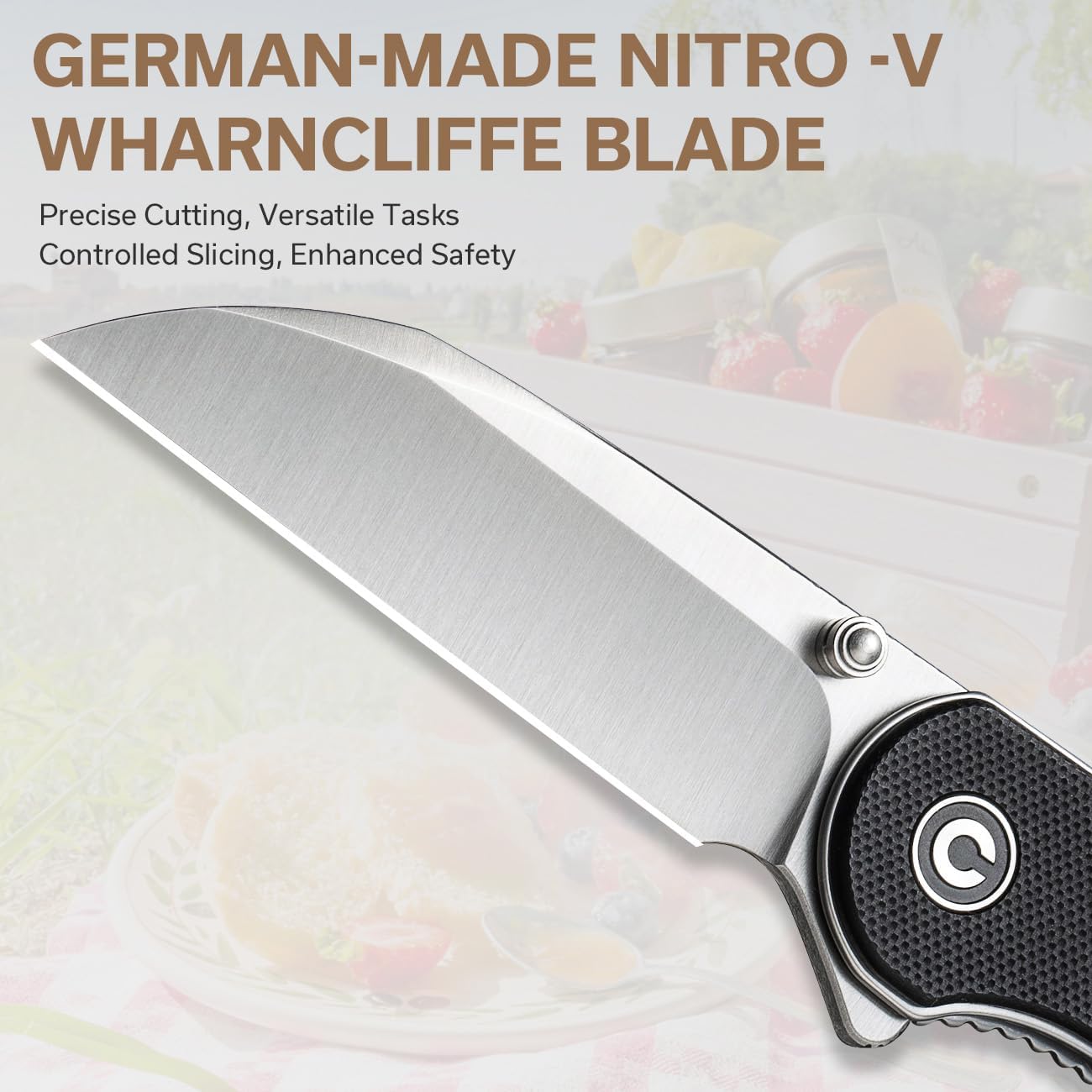 CIVIVI Elementum Folding Knife - Wharncliffe