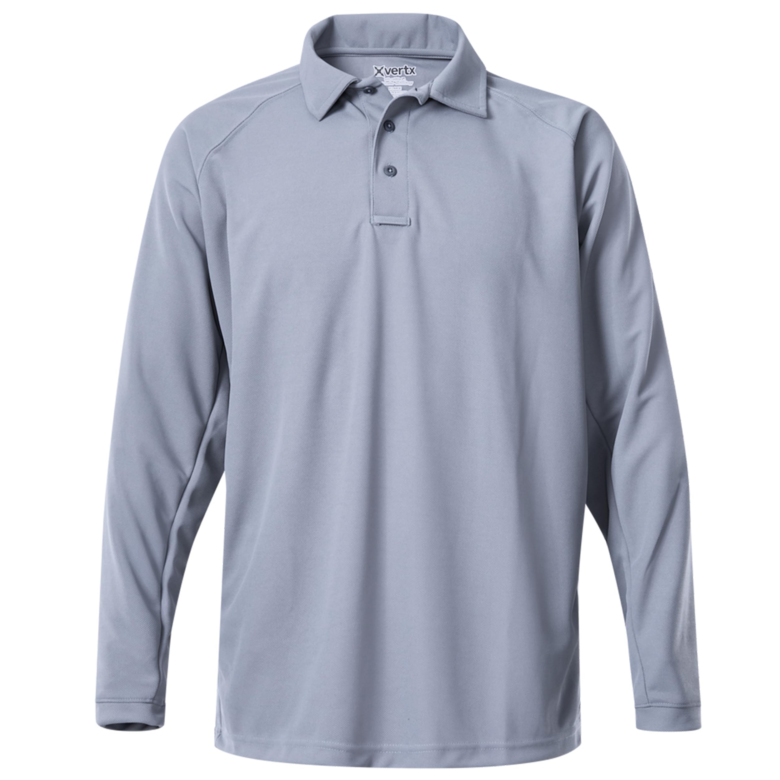 VERTX Mens Coldblack Long-Sleeve Tactical Polo Shirt