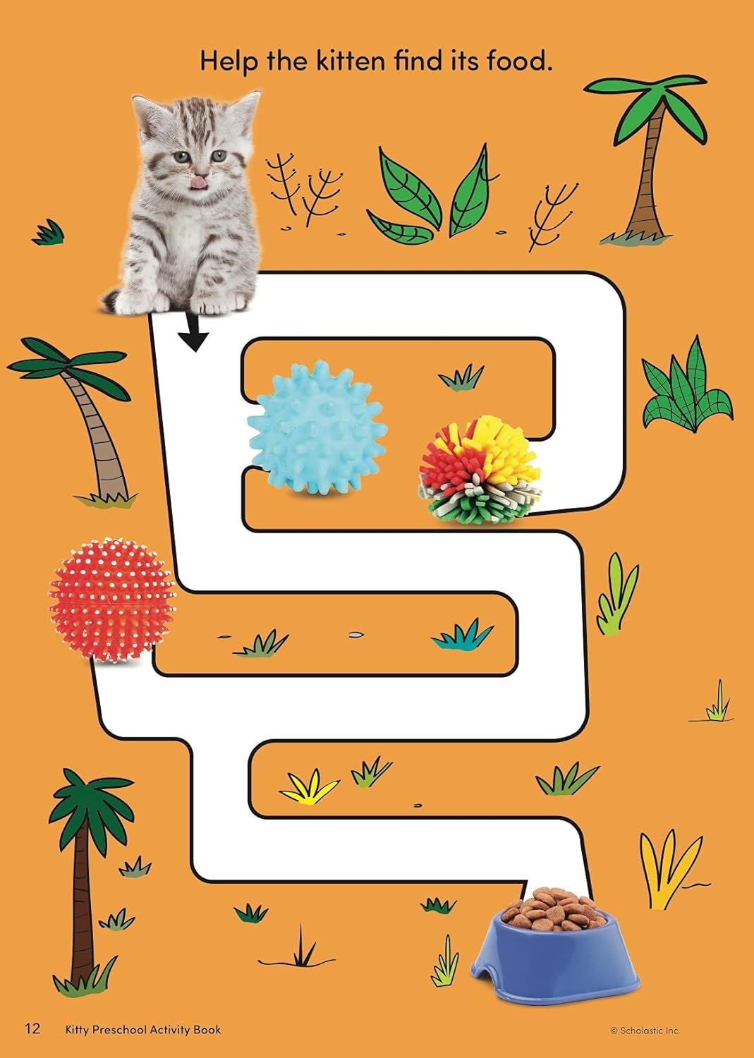 Scholastic Kitty Preschool Activity Book, Pre-K