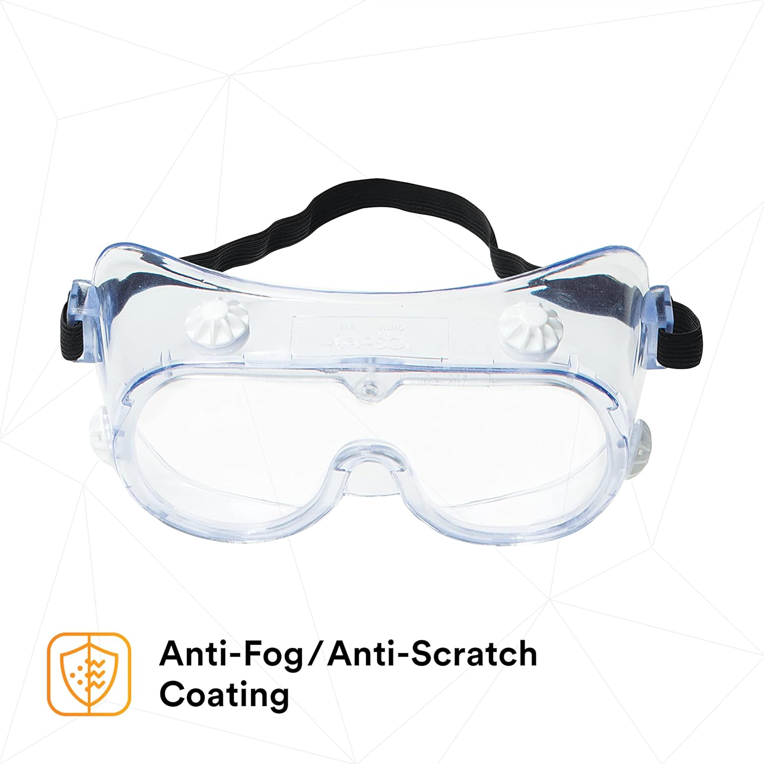3M Splash Safety Goggles Anti-Fog, Pack of 10, Clear Anti Fog Lens, 40661-00000-10