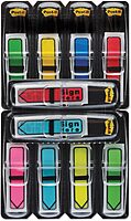 Post-it Flags Arrow 1/2" Page Flags, Eight Assorted Colors, 250/Pack (684VAD2)