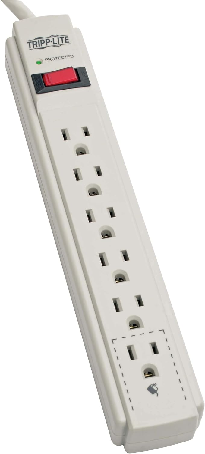 TRIPP LITE Protect It! 6-Outlet Surge Protector Power Strip