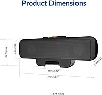 Cyber Acoustics USB Speaker & Conference Speakerphone