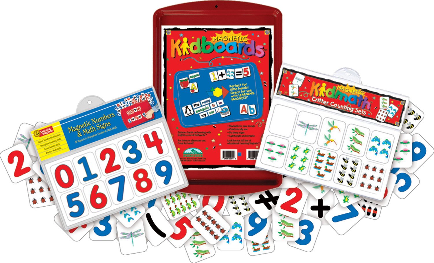 Barker Creek Learning Magnets Math Manipulatives Kit