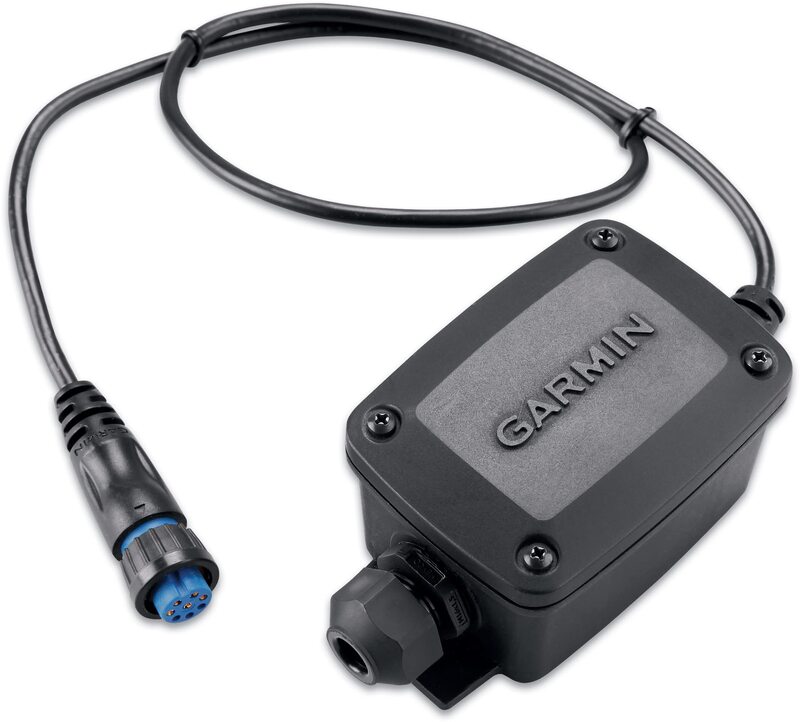 GARMIN ELEC. Garmin 010-11613-00 010-11146-20, 8 Pin Female to Wire Block Adapter, Black