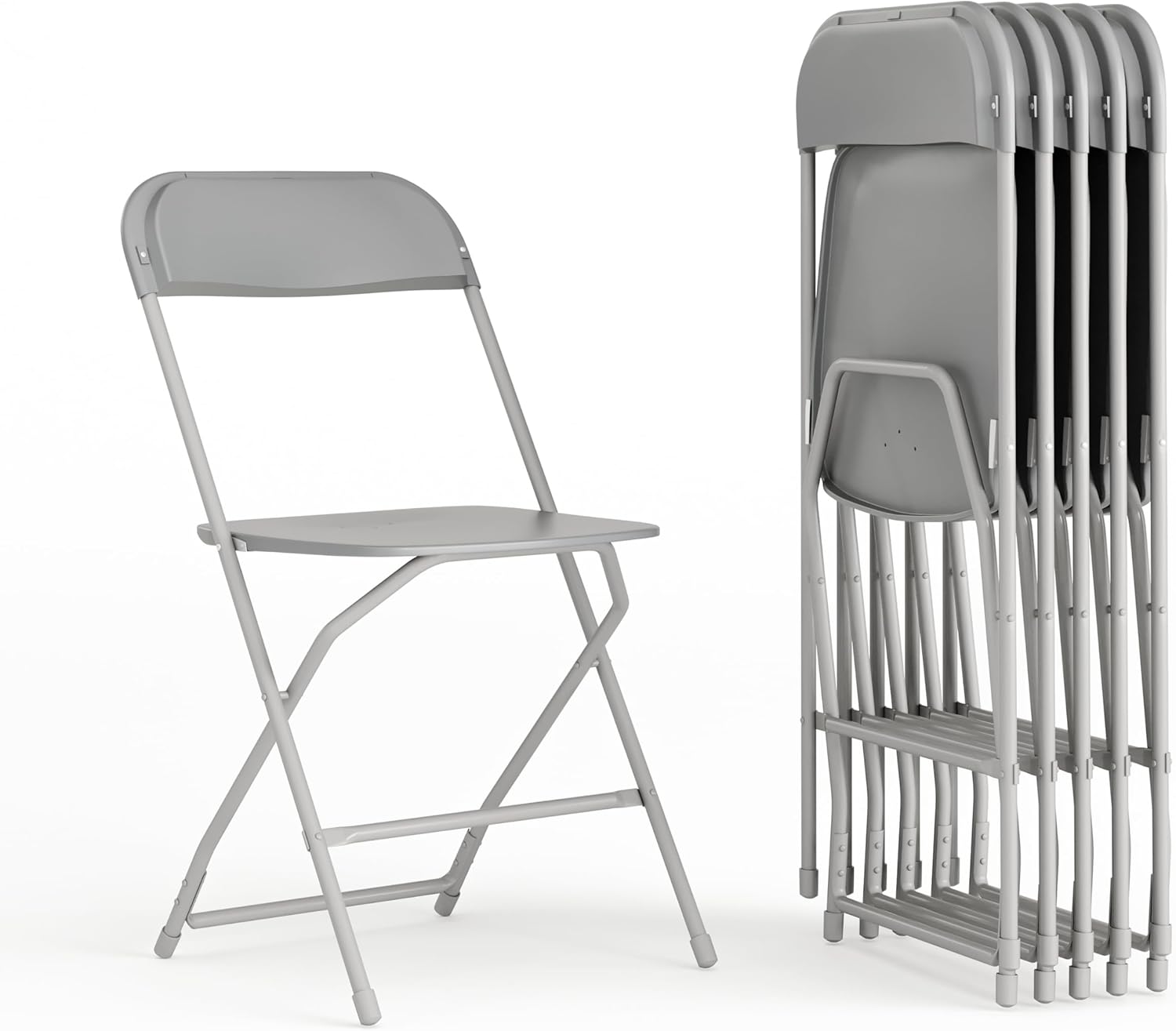 Flash Furniture Hercules Series Commercial-Grade Plastic Folding Chair - 650LB Weight Capacity