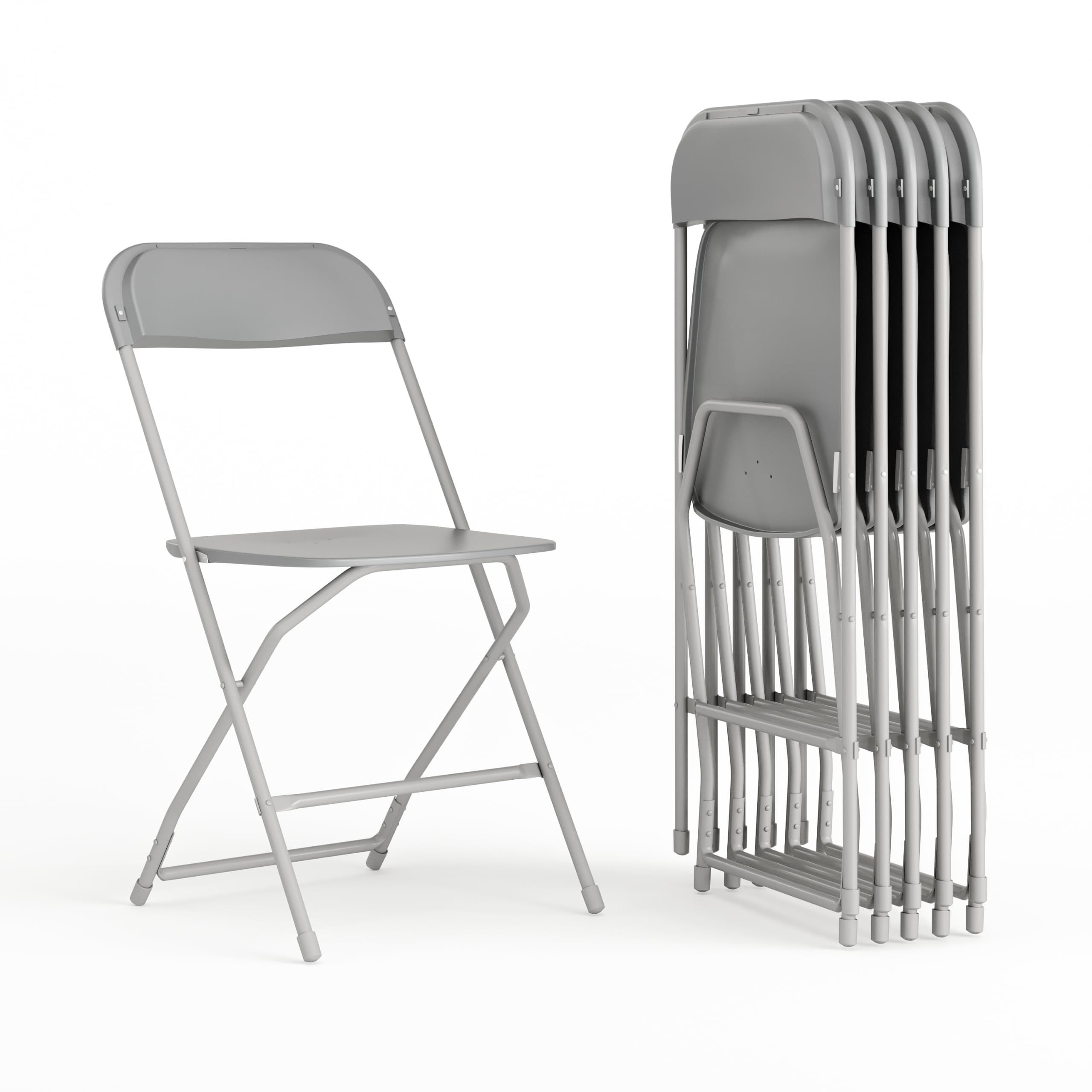 Flash Furniture Hercules Series Commercial-Grade Plastic Folding Chair - 650LB Weight Capacity