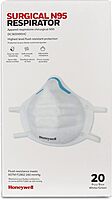 Honeywell Surgical N95 Respirator, Safety NIOSH-Approved, 20-pack (DC365N95HC)