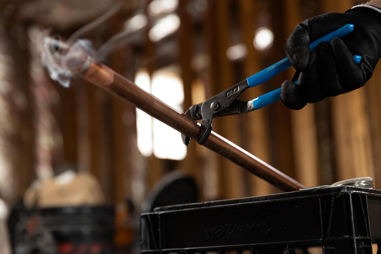 CHANNELLOCK GLS-3 3-Piece GRIPLOCK Tongue & Groove Pliers Set, 6.5", 9.5", 12.5" Water Pump Pliers