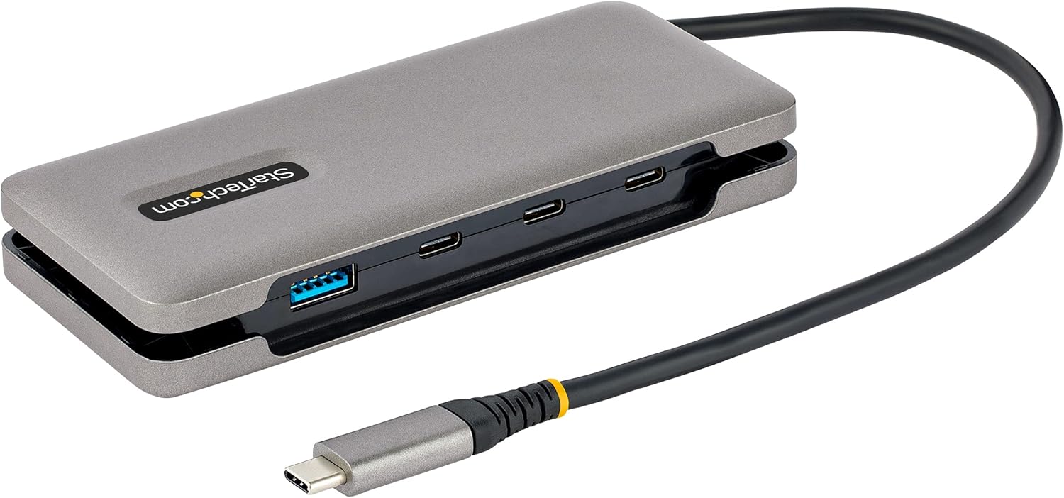 StarTech.com 4-Port USB-C Hub - 1x USB-A & 3x USB-C Ports - USB 3.2 Gen 2 (10Gbps)