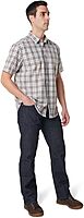 5.11 Tactical Men's Poly-Cotton Hunter Plaid Short Sleeve Button-Up Shirt