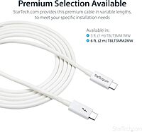 StarTech.com Passive Thunderbolt 3 USB-C Cable