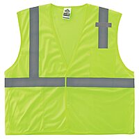 Ergodyne GloWear 8210HL Mesh Hi-Vis Safety Vest, Hook & Loop