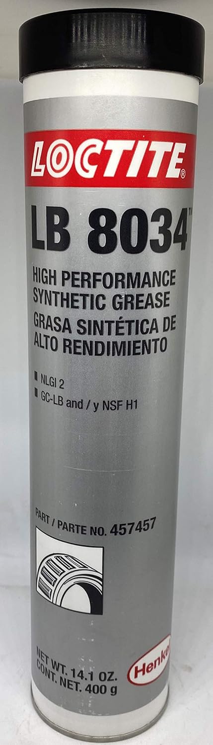 LOCTITE LB 8034 High Performance Synthetic Grease Cartridge 400 Gram