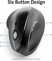 KENSINGTON Pro Fit Ergo Vertical Wireless Mouse