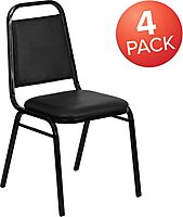 Flash Furniture HERCULES Series Trapezoidal Back Stacking Banquet Chair