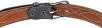 BIANCHI B12 Reversible Fancy Stitched Full-Grain Leather Belt