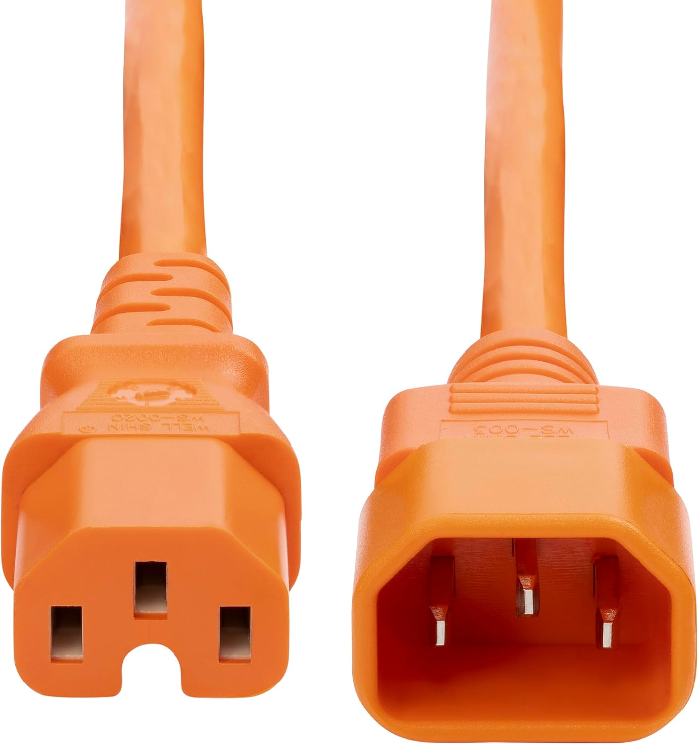 StarTech.com Heavy Duty IEC 60320 C14 to C15 Power Cord, 14AWG 15A 250V, UL Listed